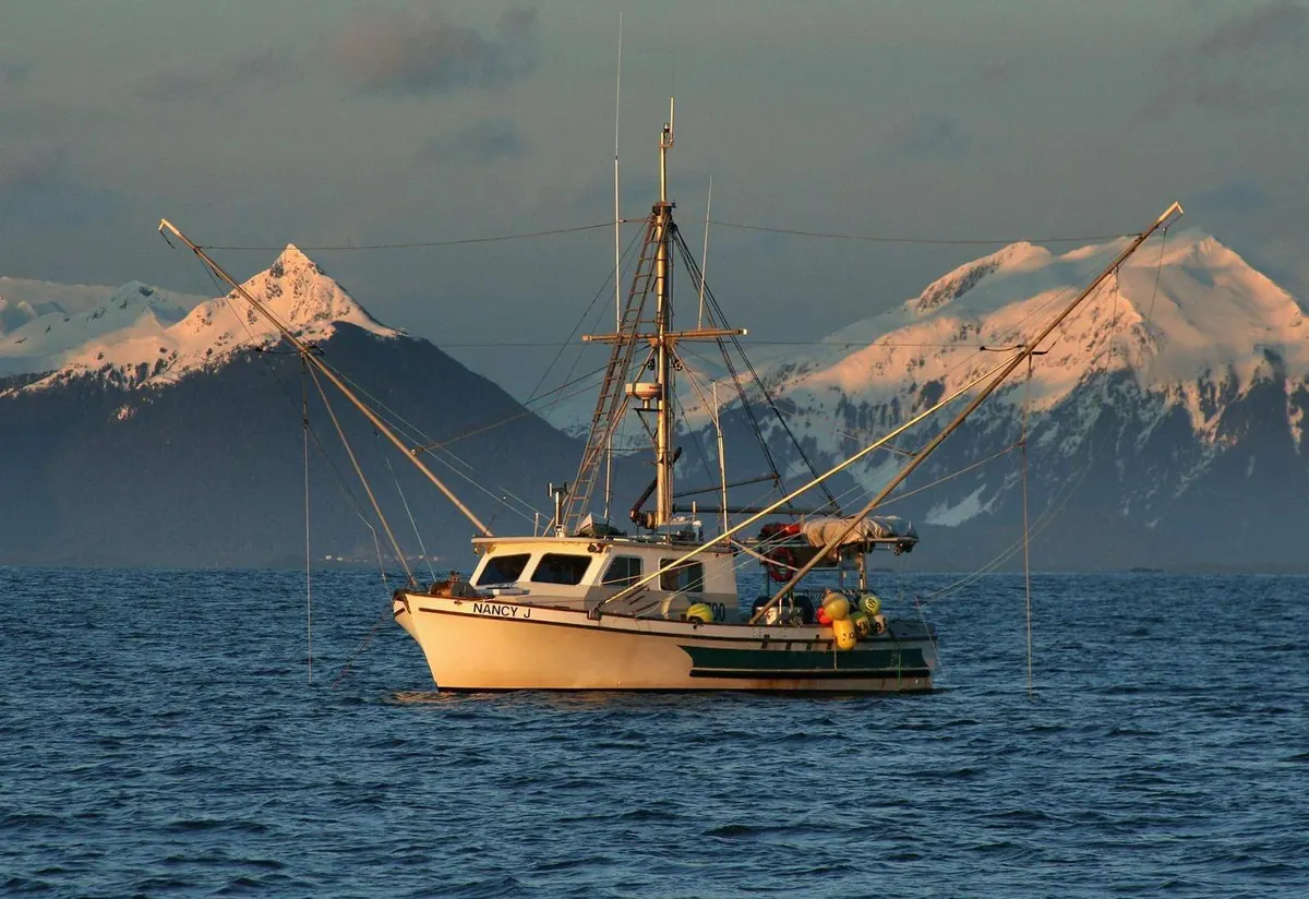 Fishing boat near Sitka